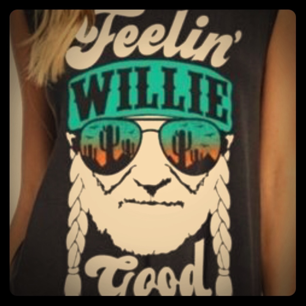 Feelin’ WILLIE Good Sleeveless Tank✌️🕶✌️